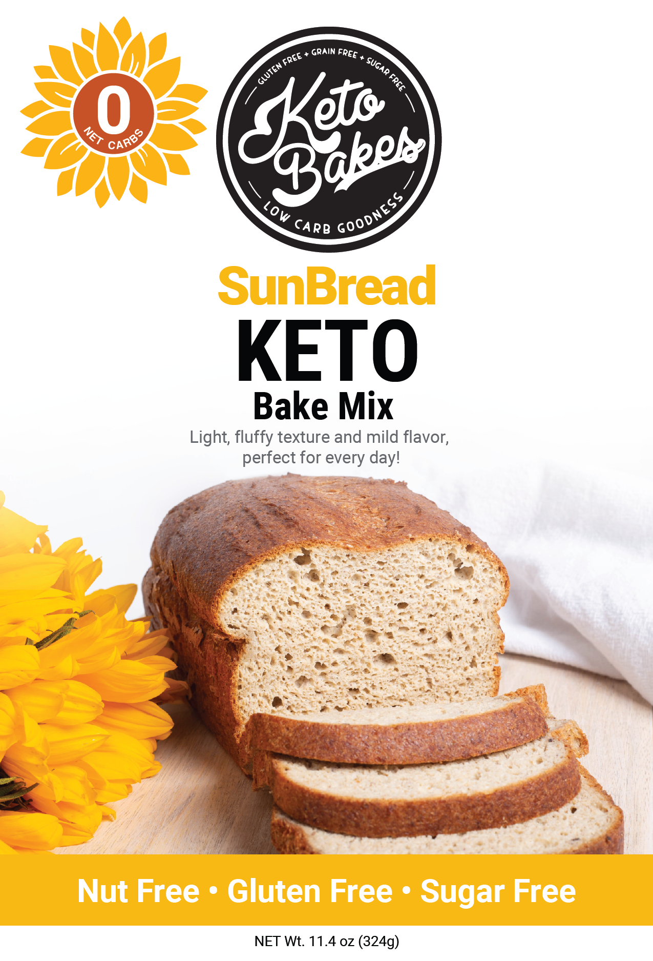 SunBread Sunflower Bread Loaf