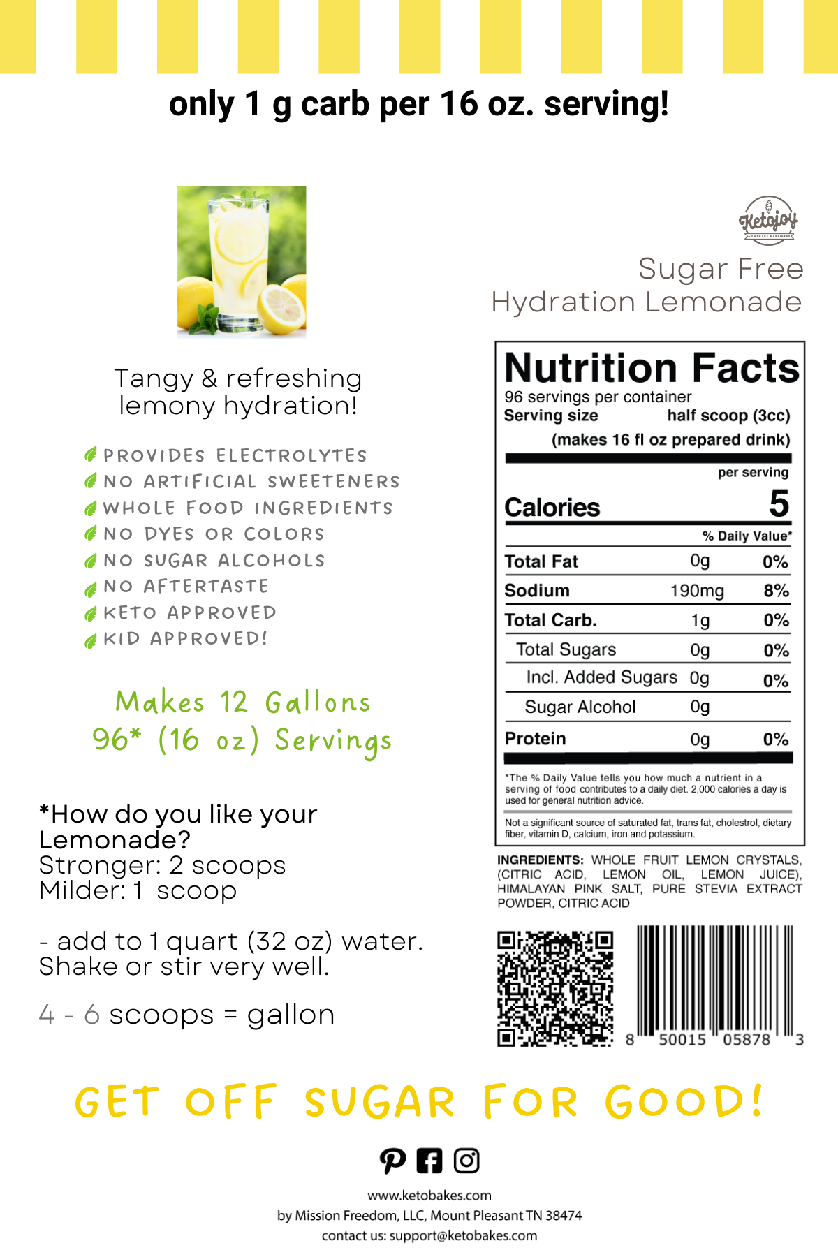 HYDRATION - Lemonade