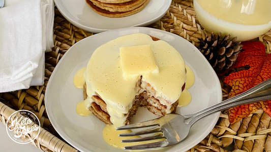 Gingerbread Pancakes with Crème Anglaise Recipe