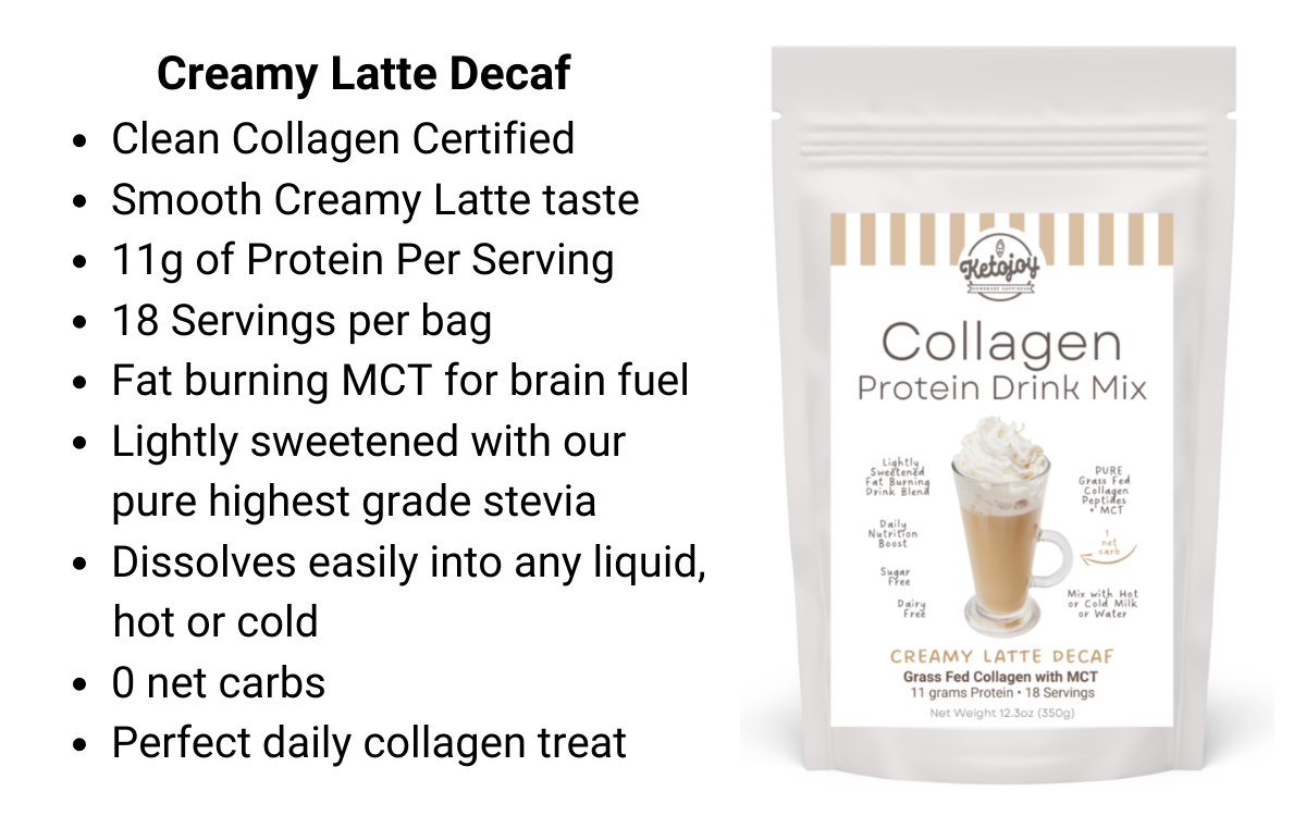 Collagen Drink - Decaf Latte
