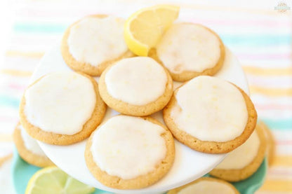 Lemon Iced Cookies