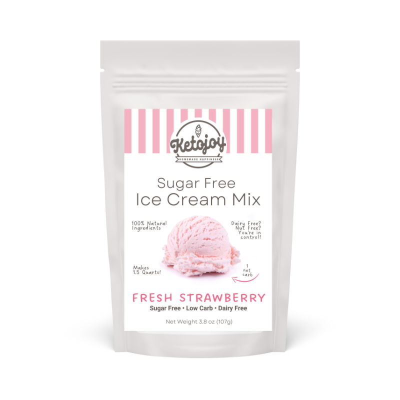 Ice Cream Mix - FRESH STRAWBERRY